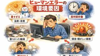 環境要因とは｜なぜ環境がヒューマンエラーを引き起こすのか