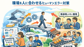 ヒューマンエラー対策の本質|人ではなく環境を変える