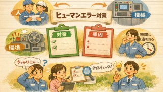 ヒューマンエラーの全体像｜原因と対策をわかりやすく解説