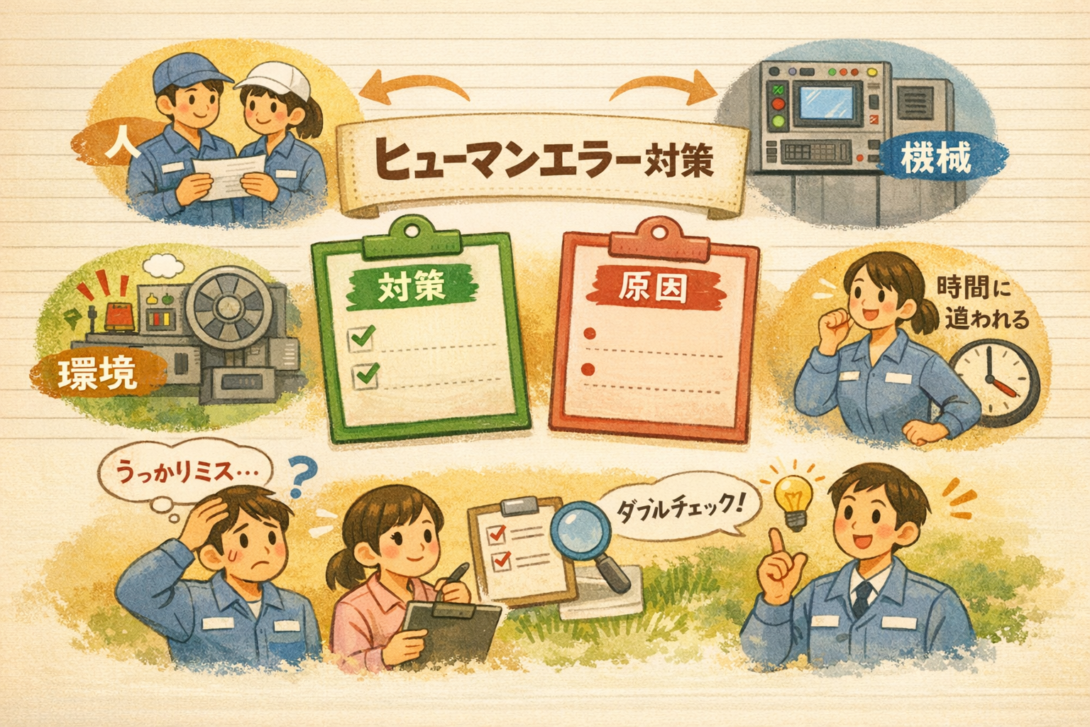 ヒューマンエラー対策の全体像