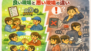 良い現場と悪い現場の違いとは？ヒューマンファクターから解説