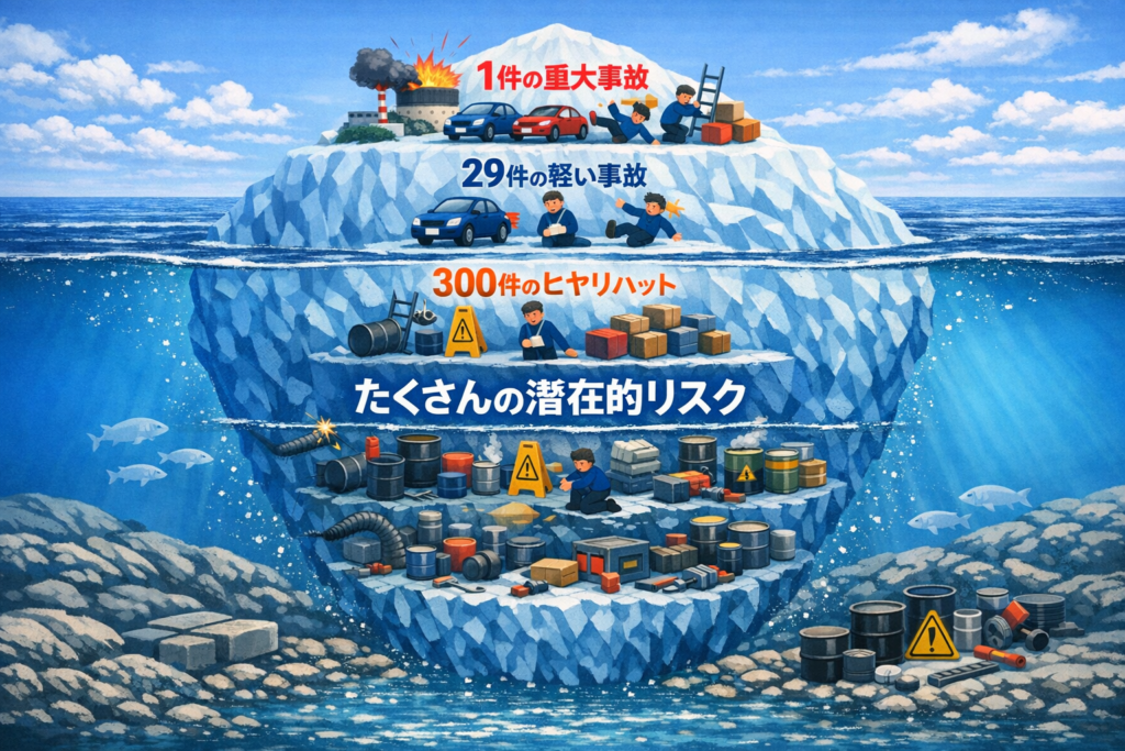 ハインリッヒの法則（氷山）