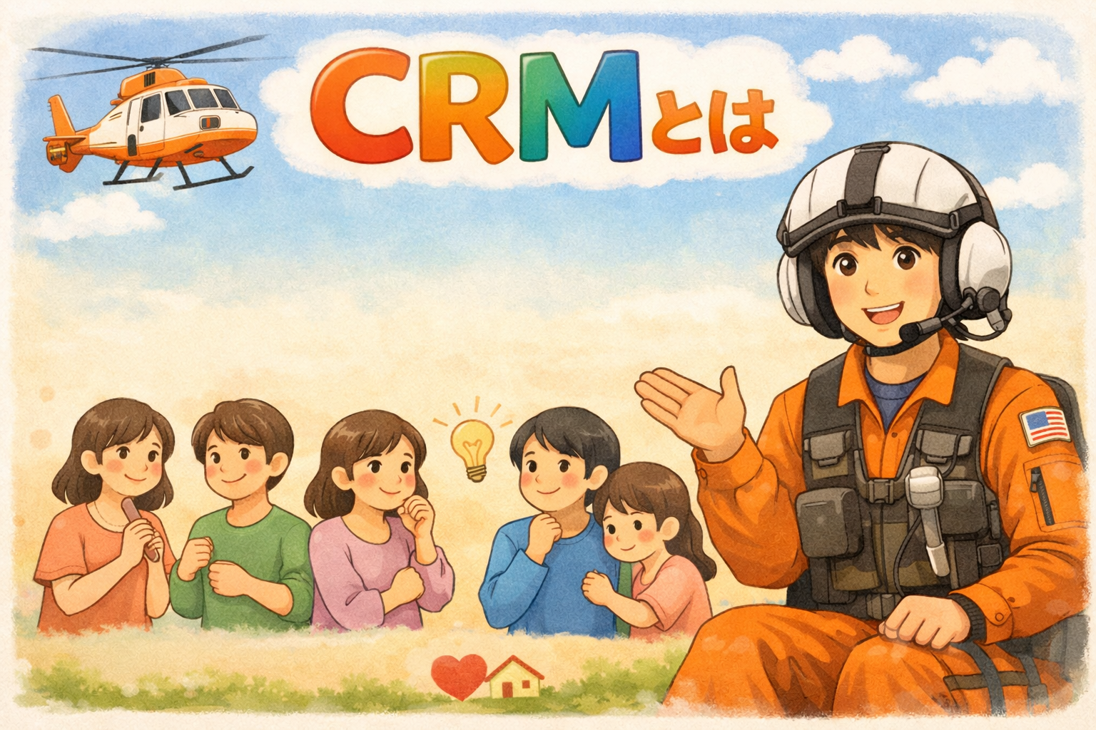 家庭で使えるCRMとは？現役防災ヘリパイロットが解説